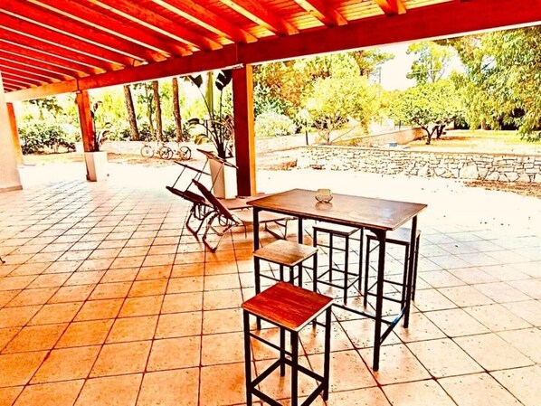 Restaurante al aire libre