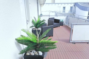 Loungebereich Südrichtung