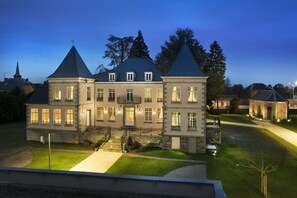 Overnatningsstedets facade