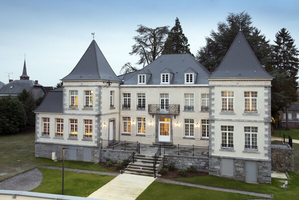 Overnatningsstedets facade