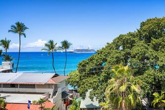 Kona Plaza#202 2ND FLOOR OCEAN VIEW IN HEART OF KONA TOWN! AC & Elevators!