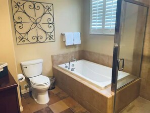 Big soaking tub