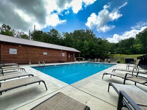 Comm pool open May through late Sept