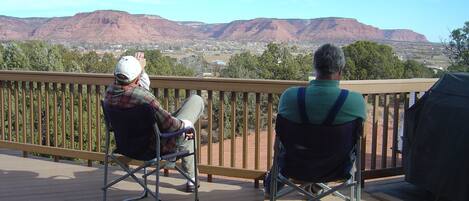 View from deck