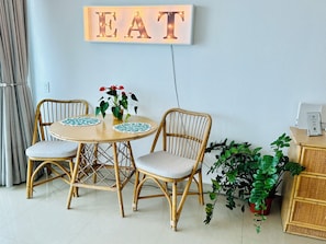 Dining table for 2.