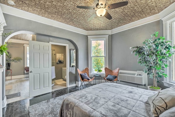 Louisville Vacation Rental | Studio | 1BA | Stairs Required | 600 Sq Ft