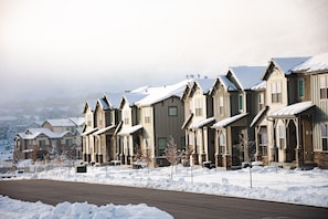 front of townhome