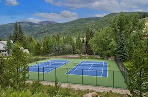 Play a round of tennis!