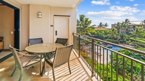 Koloa Landing Resort at Poipu #9304 - Dining Lanai & Resort Pool View - Parrish Kauai