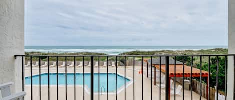 Pool and Ocean Views