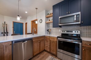 Indoors, Kitchen, Microwave, Oven, Lamp