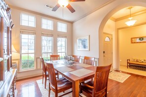 Formal Dining Room and entryway