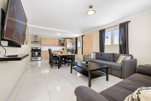 This home is spacious enough for everyone to have their own space but small enough that it doesn't feel crowded.
