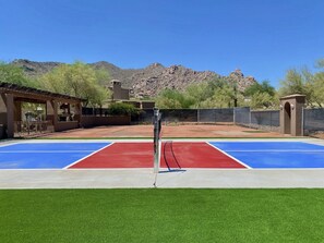 Pickleball court