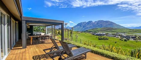 Front Deck with spectacular views