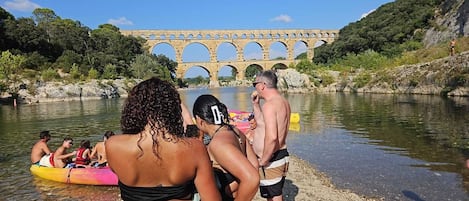 Collias kayak pont du gard