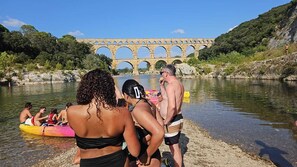 Collias kayak pont du gard