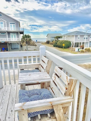 Front Porch with Water View