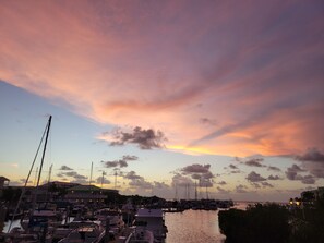 Vue depuis l’hébergement