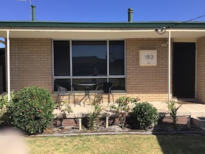 Front of the house.