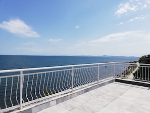 Terrace of the house