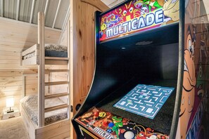 60 game Multicade with classics like Pac-Man and Space Invaders