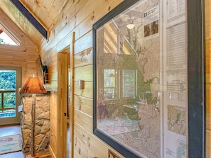Entry with Red River Gorge area trail map.