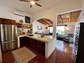 Authentic Mexican kitchen with Family room