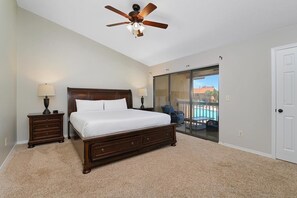 Primary Bedroom with Balcony