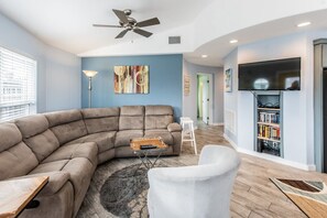 Comfy, cozy living room