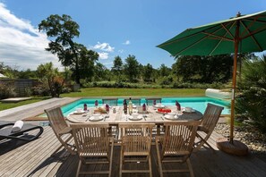 Your furnished balcony or terrace is the perfect place to relax after a wonderful day.