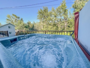 Bain à remous extérieur