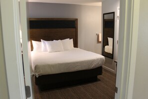 To the left, the Primary Bedroom