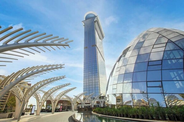 Tower external view