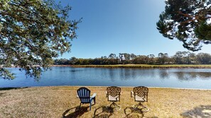 View of the 11-mile Lagoon from Private Patio