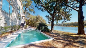 Private Pool with Views of the Lagoon and Robert Trent Jones Gol