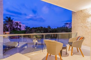 Private balcony