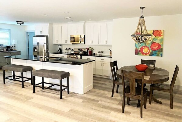 Kitchen and Dining Area