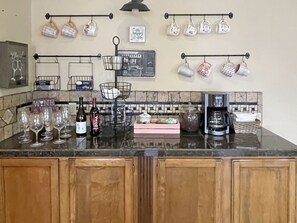 Coffee and wine bar