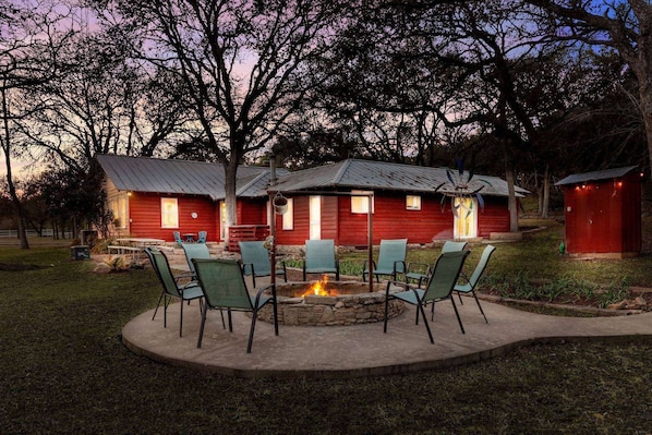 Come together around the fire pit to share stories, laughs, and create new lasting memories.