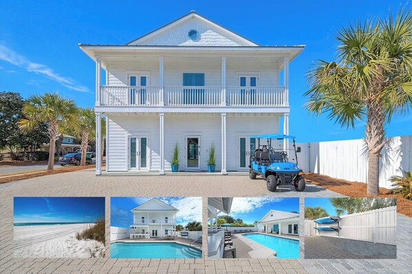 Epic sleeps 20 and is only 255 steps from the front door to toes-in-the-sand!