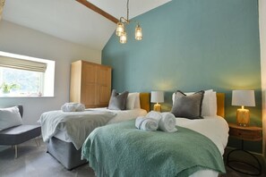 Priestley Cottage main bedroom - can be twins or a super king bed