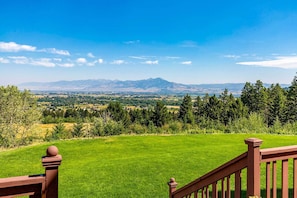 Backyard | Mountain & Valley Views