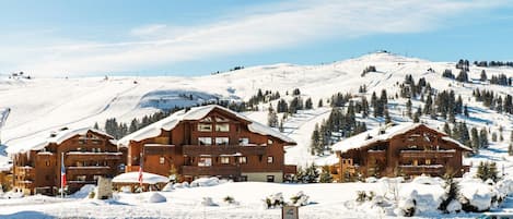 Enjoy the traditional Savoyard decor and easy access to the pistes and ski lifts.