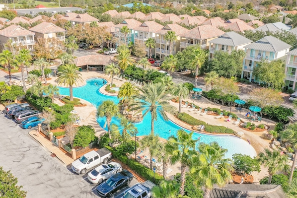 You'll have access to a stunning community pool area.