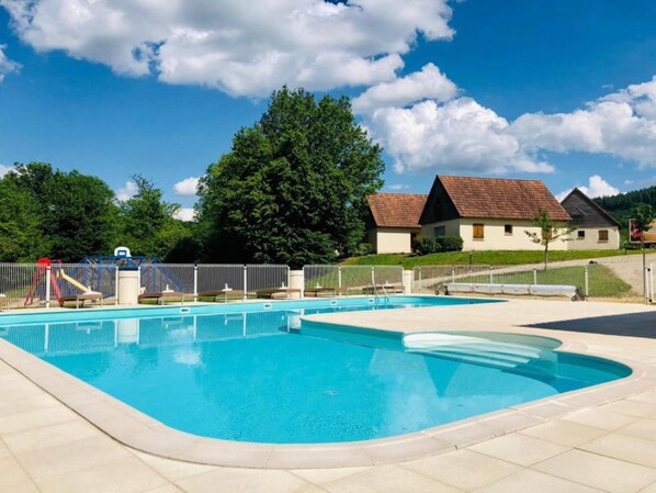 Piscine maison de vacances