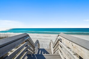 Surfer Dog | Less than 50 Steps to the Beach Sand!