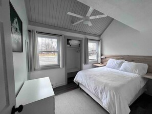 1st floor bedroom with full bed