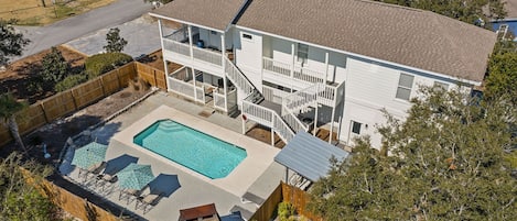 Sea Biscuit - Adorable Gulf Pines Vacation Rental House Near Beach with Private Pool and Golf Cart in Miramar Beach, Florida - Five Star Properties Destin/30A