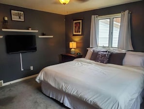 Master Bedroom king size bed
